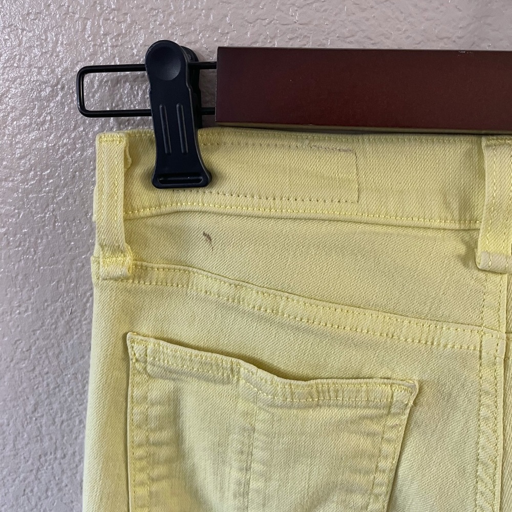 Rag & Bone Lemon Yellow Skinny Jeans - Picture 7 of 15